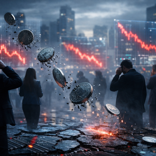 Por que as criptomoedas estão em forte queda mesmo sem uma nova crise anunciada