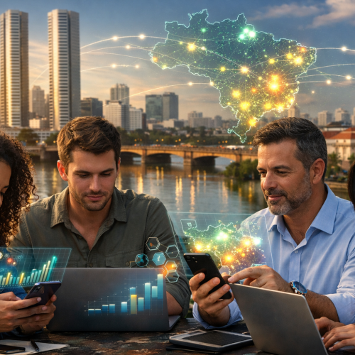 Crescimento regional impulsiona a adoção de criptomoedas no Brasil