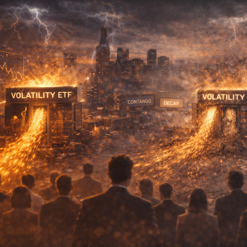 ETFs de volatilidade: por que voltam ao radar no estresse (e os riscos de contango/decay que fazem iniciantes perderem dinheiro)