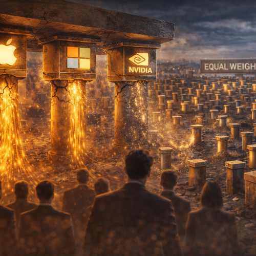 ETFs equal weight: quando fazem sentido com megacaps dominando (e como usar breadth para saber se a alta está “fraca por dentro”)