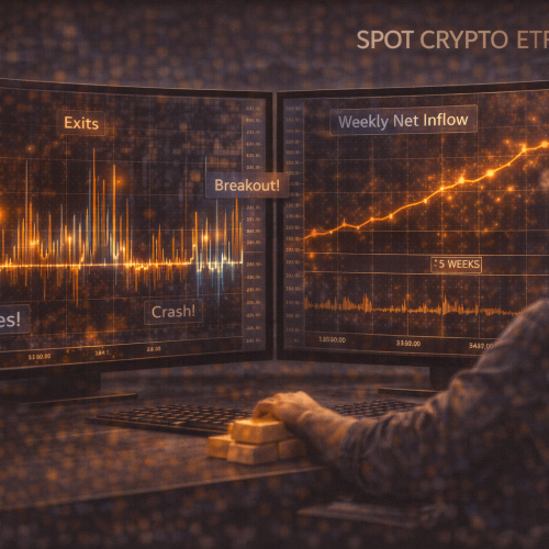 ETFs spot de Bitcoin em 2026: como ler inflow/outflow sem pânico (e por que o fluxo vira rápido)