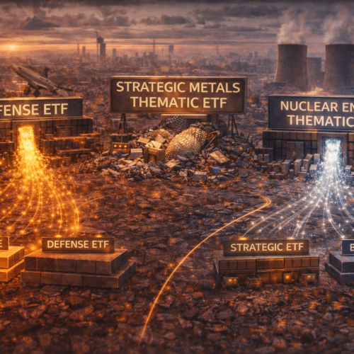 Temáticos na Europa: por que defesa e metais estratégicos puxam fluxo (e como comparar “o mesmo tema” sem cair em narrativa)