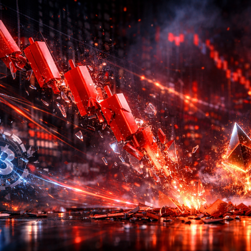 Altcoins caem após liquidações na semana e ampliam volatilidade do mercado