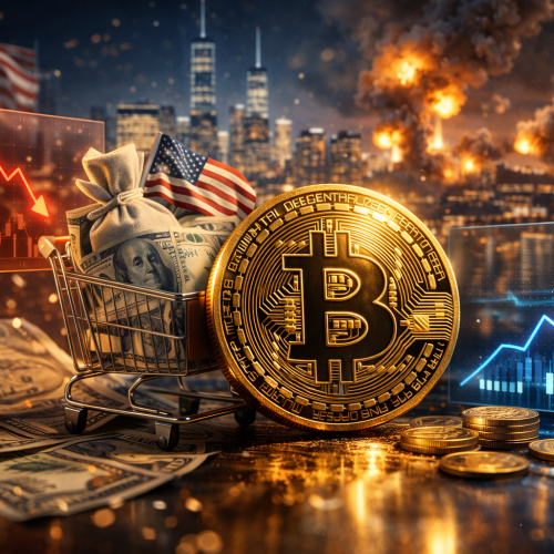 Inflação dos EUA mais “fraca” e tensões globais: por que isso vira gatilho para o Bitcoin