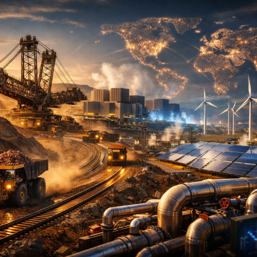 Superciclo de commodities em 2026: por que metais e energia ganham força com IA e geopolítica e como isso pode tirar fluxo do cripto no curto prazo