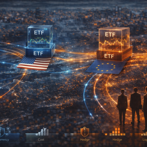 UCITS ETFs em recorde: por que a Europa explodiu em fluxo (e como escolher ETF equivalente EUA vs UCITS)